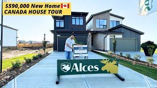 What $590,000 Can Buy You In Edmonton| Canada Home Tour| Life In Canada