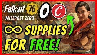 UNLIMITED SUPPLIES FOR FREE! Fallout 76 Milepost Zero Update