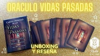 CARTAS ORÁCULO DE LAS VIDAS PASADAS  Unboxing y Reseña | Nadia Falak