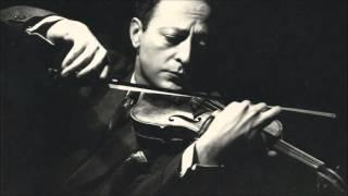 JASCHA HEIFETZ  play SAINT SAËNS The Introduction and Rondo Capriccioso