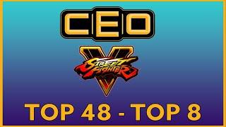 CEO 2022 TOP 48: Street Fighter V: Champion Edition (SFVCE) MenaRD, SMUG, KUDO, Punk, KAMI, Caba