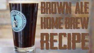 Home Brewing: All Grain Brown Ale Beer Recipe