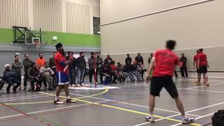 NCC Badminton Tournament Final bw Charanjit/Jimmy and Haris/Moazzam - Match 3(Part 1)