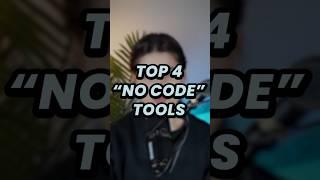  Top 4 No-Code Tools for Websites & Apps