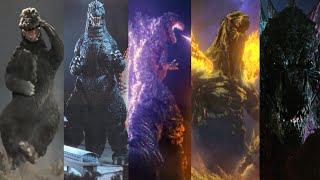 1 Second from every Godzilla Movie