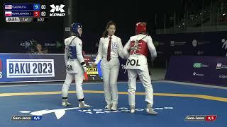 503 R64 Women  67kg USA TEACHOUT K  POL KOWALKOWSKA J