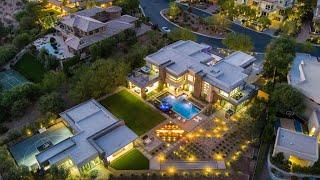 Las Vegas Exclusive Ultra Modern Compound $14M, 9,049 Sqft, Guest House, Basket Ball Court & MORE!