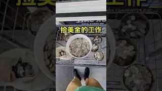捡美金的工作，一个月就赚了3万多美金！ #有趣 #趣事 #全球看点