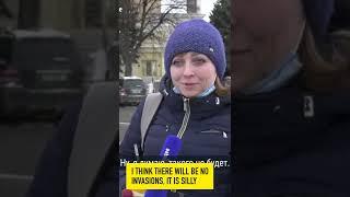 Ukrainians  about Russian invasion