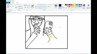 Ms Paint drawing tutorial step by step for beginners