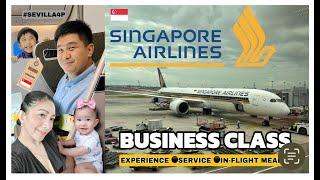 SINGAPORE AIRLINES BUSINESS CLASS EXPERIENCE