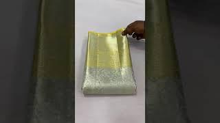 Pure Kanchipuram handloom silk saree Kanjeevaram wedding silk sarees kanchuvaram bridal pattu sarees