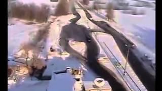 Видео разрыва градов  Волноваха 13 01 2015