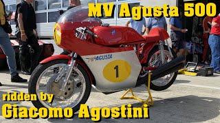 MV Agusta 500 | Giacomo Agostini | Sound [4k]