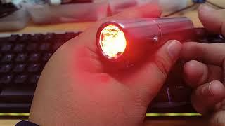 2000mah 便攜式紅光療法 LED 治療筆 850nm 紅外 660nm 軟疤痕除皺治療痤瘡