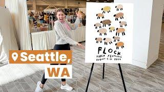 Flock Fiber Festival 2024 - Seattle, Washington #unitedskeinsofamerica