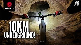 Riding The World's Only Underground Black Trail Was TERRIFYING!