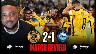 NABI WAS CHAKING AT THE END | Kaizer Chiefs 2-1 Richards Bay  | Match Reaction