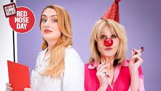 Amelia Dimoldenberg meets Joanna Lumley | Red Nose Day 2025