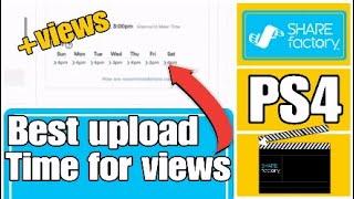 Best Time to Upload your YouTube videos for Most Views (Max Views and engagement)