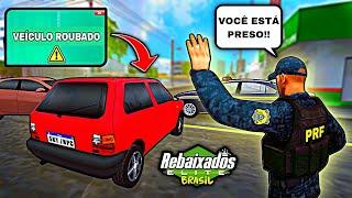 INCIRVEL!!  APREENDI OS CARROS ILEGAIS DOS NPCs NO REBAIXADOS ELITE BRASIL... VIREI UM POLICIAL!!