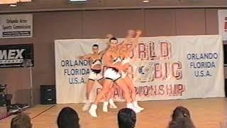 Juanita Little, Michael Betts, DeanWright (Australia) - 1996 ANAC World Aerobic Championship