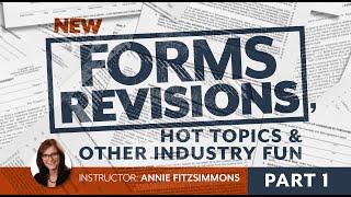 Forms Revisions, Part 1: Form 35