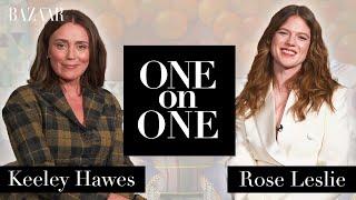 One on One: Keeley Hawes and Rose Leslie discuss the importance of Jane Austen’s legacy | Bazaar UK