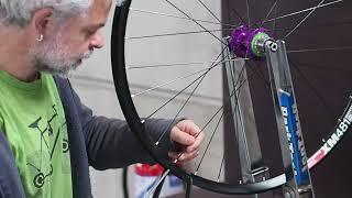 Hand built bicycle wheels