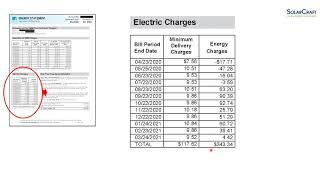 SolarCraft - How to Read a PG&E True-up Bill for Solar Customers