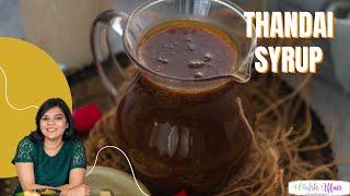 Thandai Syrup Recipe