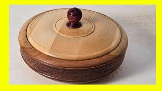 Woodturn A Beautiful Candy Bowl With Just A Couple Of Boards!