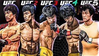 I Faced Bruce Lee On Every UFC Game (MAX DIFFICULTY)