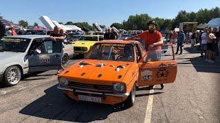 Team Televerket 1000hp twinturbo V8 Opel Kadett C @ Street Week Sweden 2023.