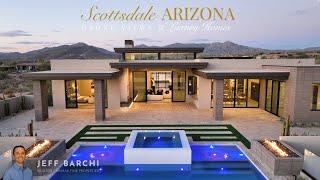 Stunning drone video of luxury home in Scottsdale, AZ