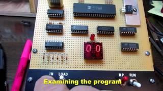 First Test of a New Build of the Classic COSMAC ELF Computer