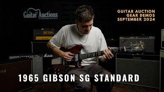 1965 Gibson SG Standard | September 2024 Gear Demo | Guitar Auctions at GH