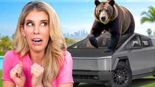 We Found a BEAR In Our Backyard!