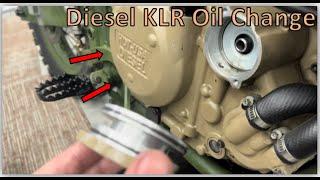 Diesel KLR Oil Change - M1030M1