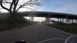 Christmas Day Ride on Jefferson Avenue - West Huntington WV