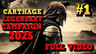 Carthage Legendary Campaign 2025 | Total War: Rome 2 Full Video