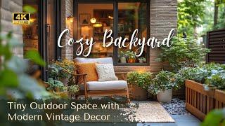 Transform Your Tiny Outdoor Space: 10 Cozy Backyard Ideas with Modern Vintage Design & Rustic Decor