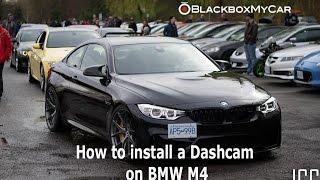 How to Install Hardwiring Kit + Dashcam on BMW M4 - BlackboxMyCar