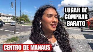 VLOG SHOPPING WITH ME IN THE CENTER OF MANAUS-AM