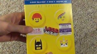 The Lego Movie Blu-Ray Unboxing Target Exclusive