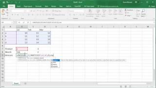 Excel Index and Match Functions by Chris Menard