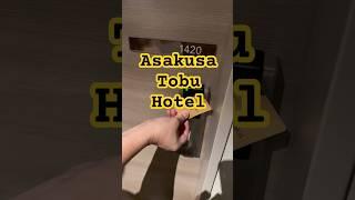 Asakusa Tobu Hotel! ️ Room Tour #tokyo #japan #japantravel