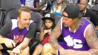 Rusty Coones at the Venice Ball For A Cause Celebrity Basketball Game at Staples Center in Los Angel