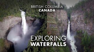 Exploring waterfalls in British Columbia, Canada | Spahats Falls & Helmken Falls