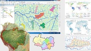 Download Shapefile data for the whole world : river, basin and lake